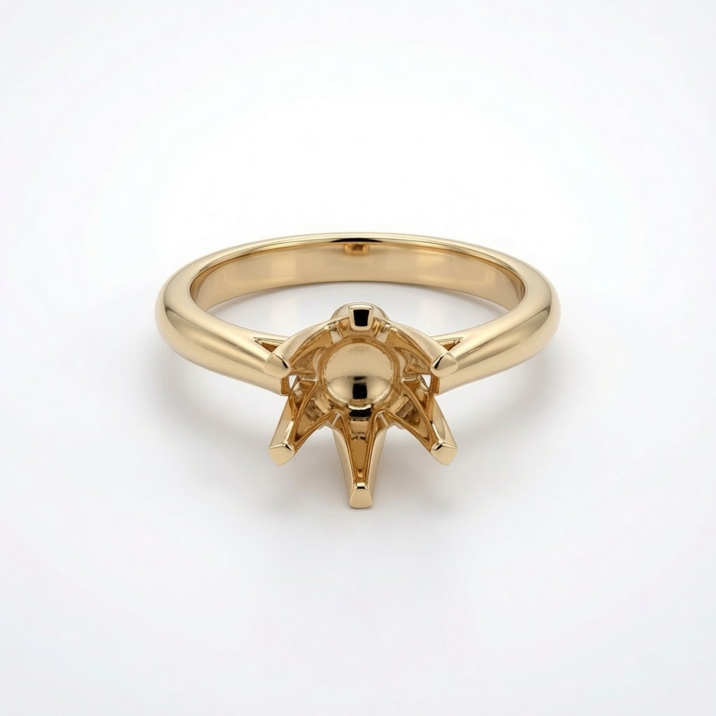 Altair Lab Diamond Semi-Mount Engagement Ring