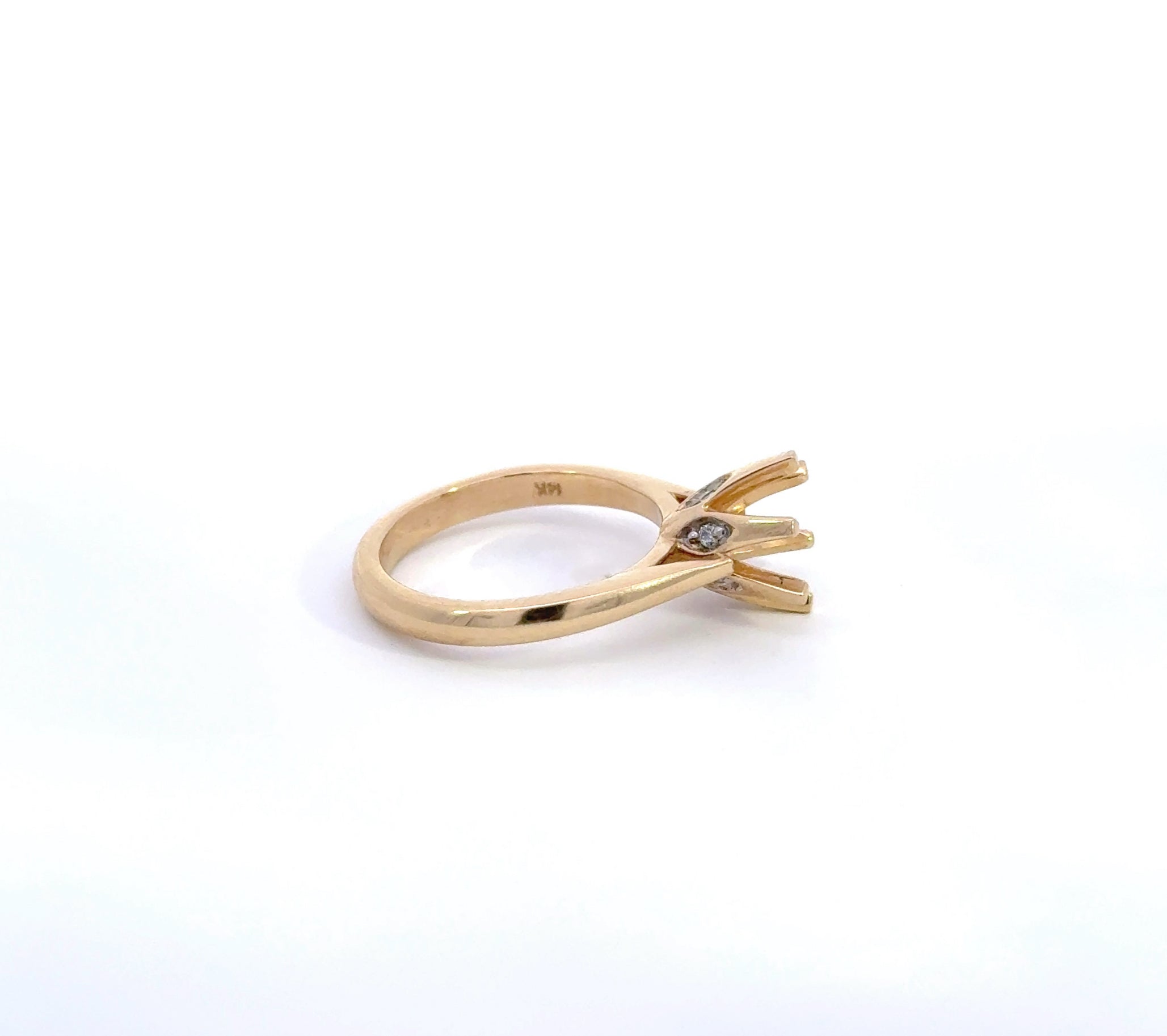 Altair Lab Diamond Semi-Mount Engagement Ring