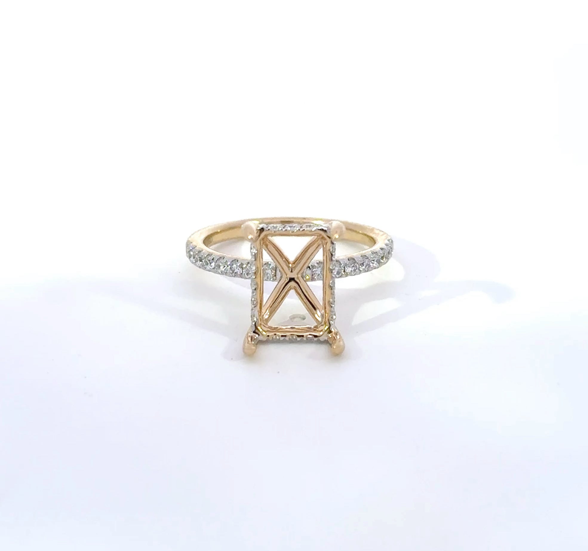 Ara Semi-Mount Engagement Ring