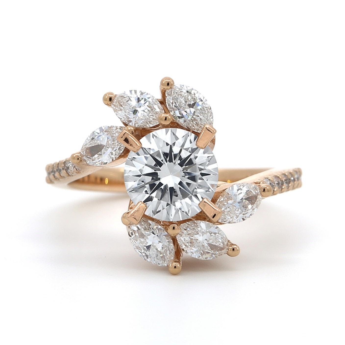 Nova Lab Diamond Semi-Mount Engagement Ring