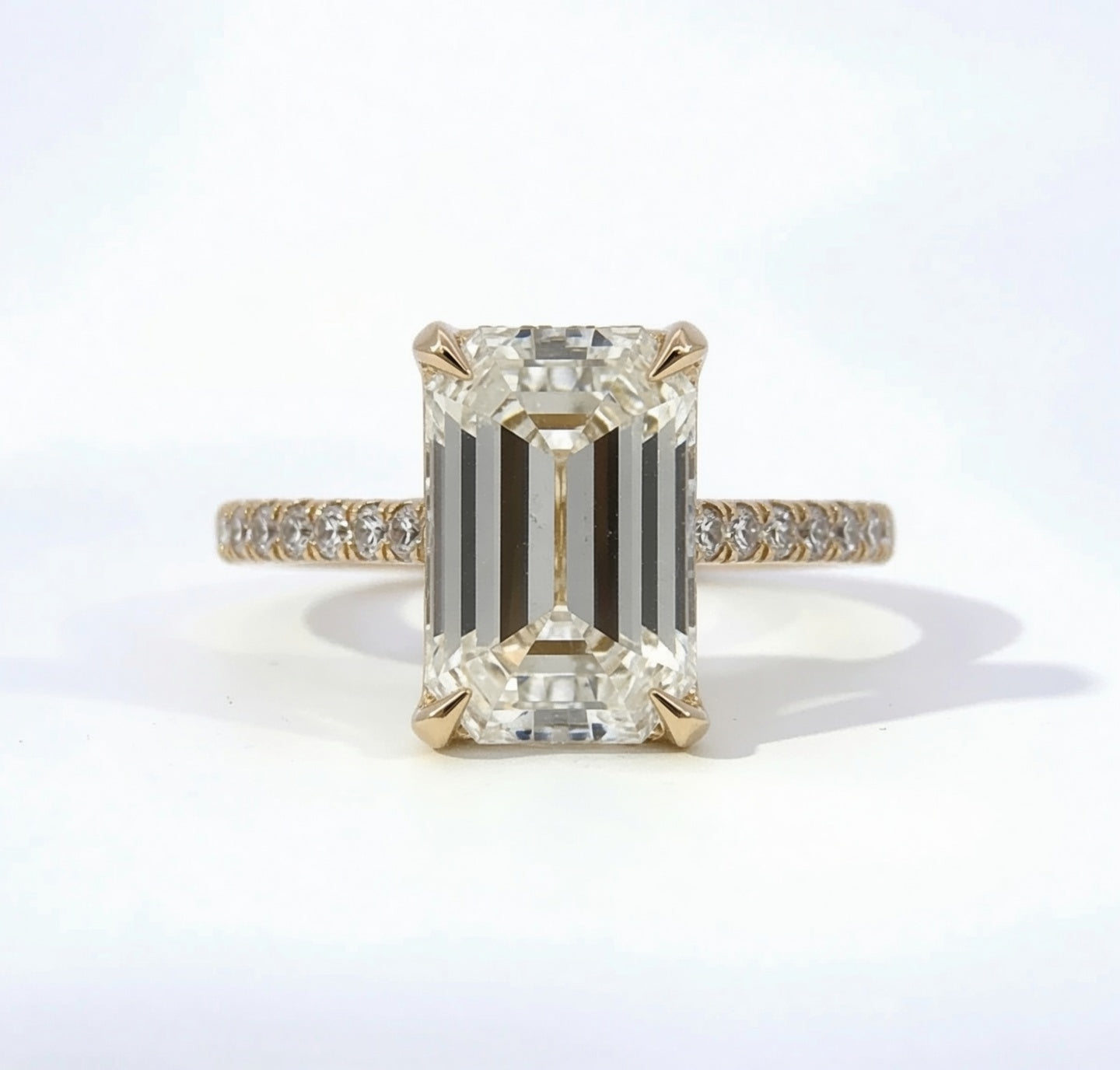 Ara Crown Lab Grown Semi-Mount Engagement Ring