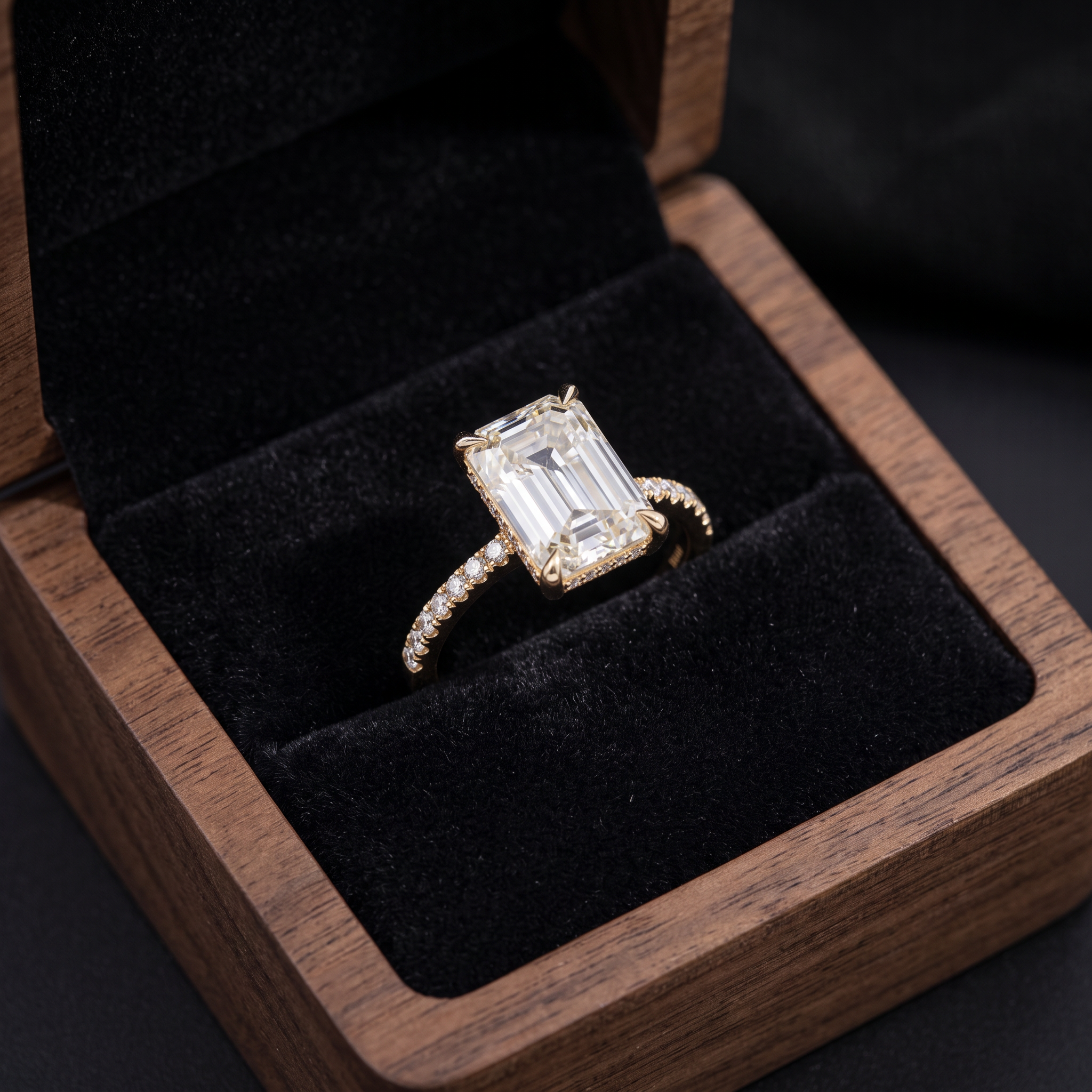 Ara Crown Lab Grown Semi-Mount Engagement Ring