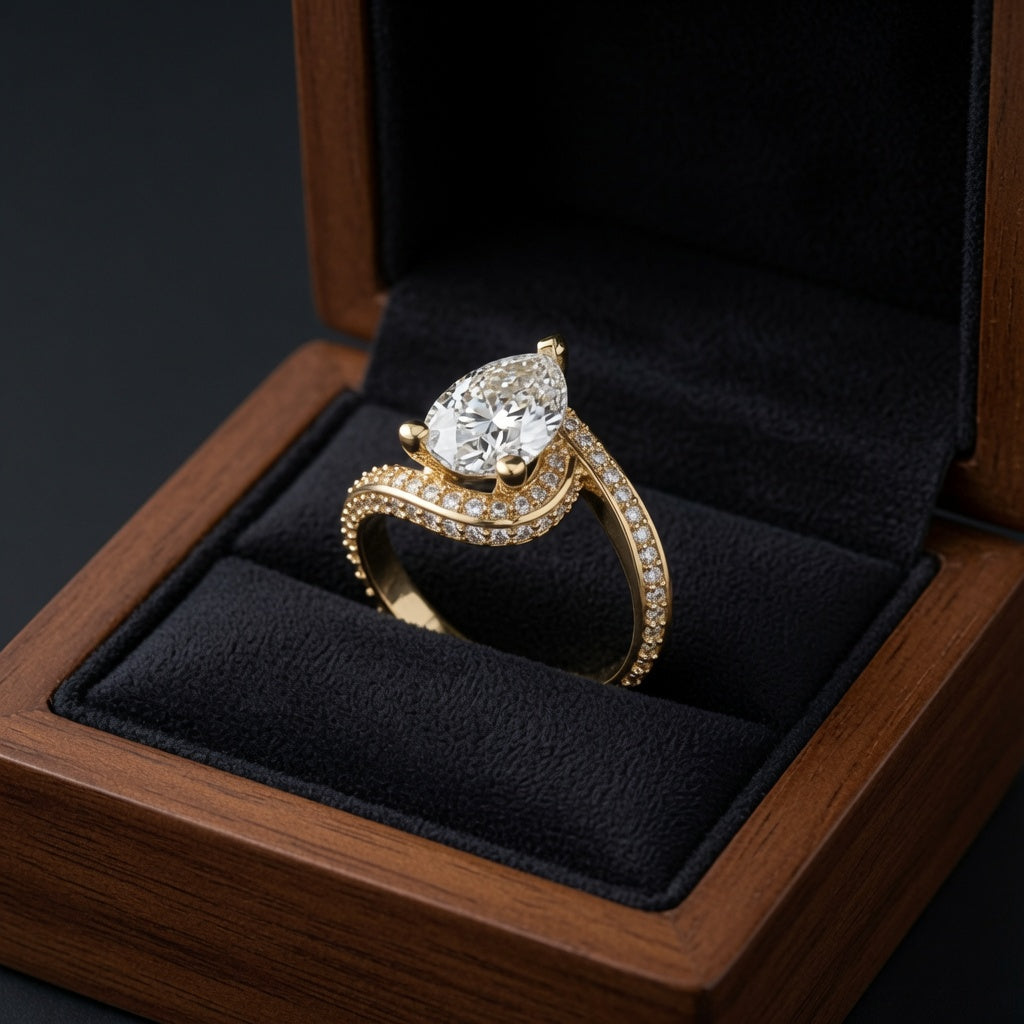 The Ridge Engagement Ring