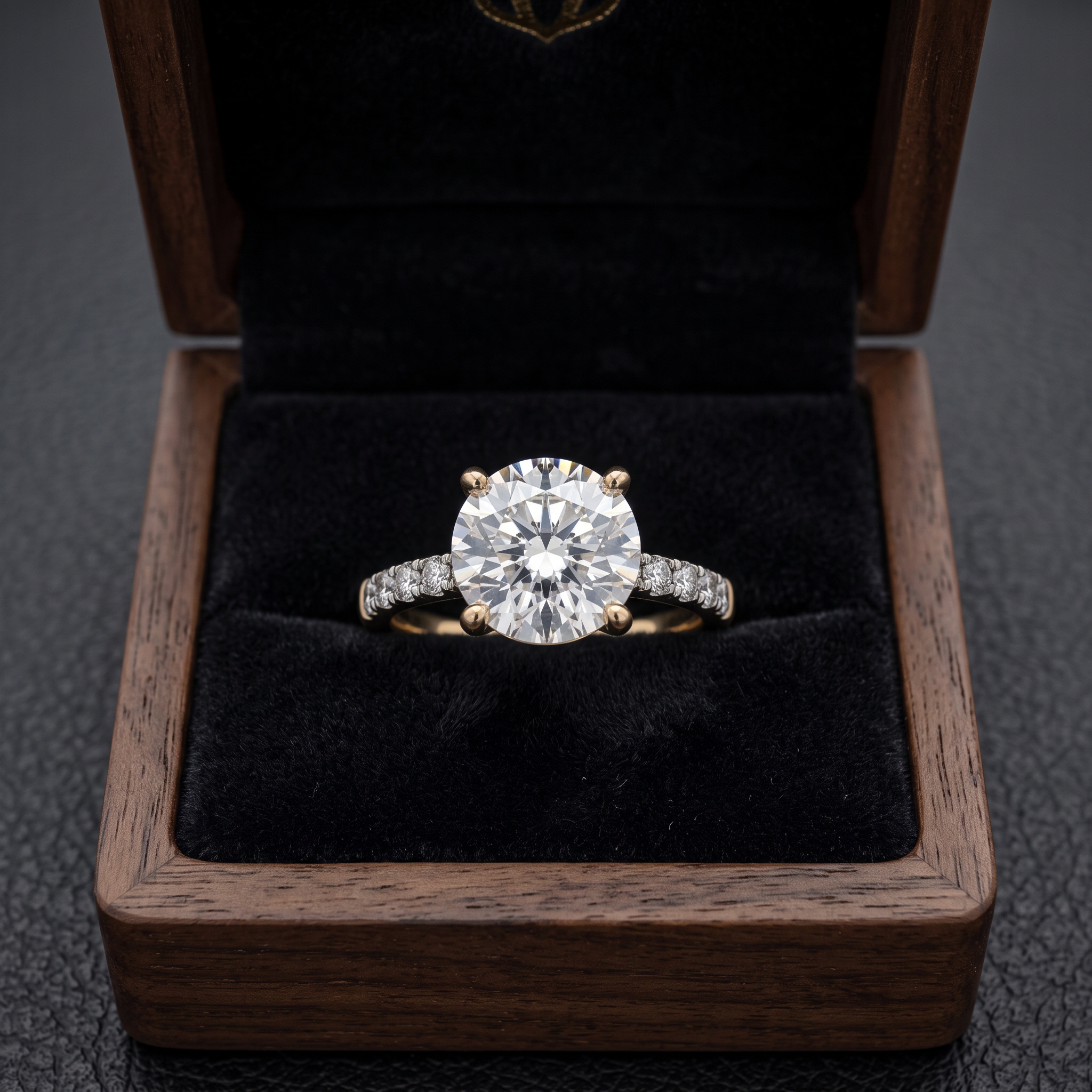 Mira Lab Diamond Semi-Mount Engagement Ring