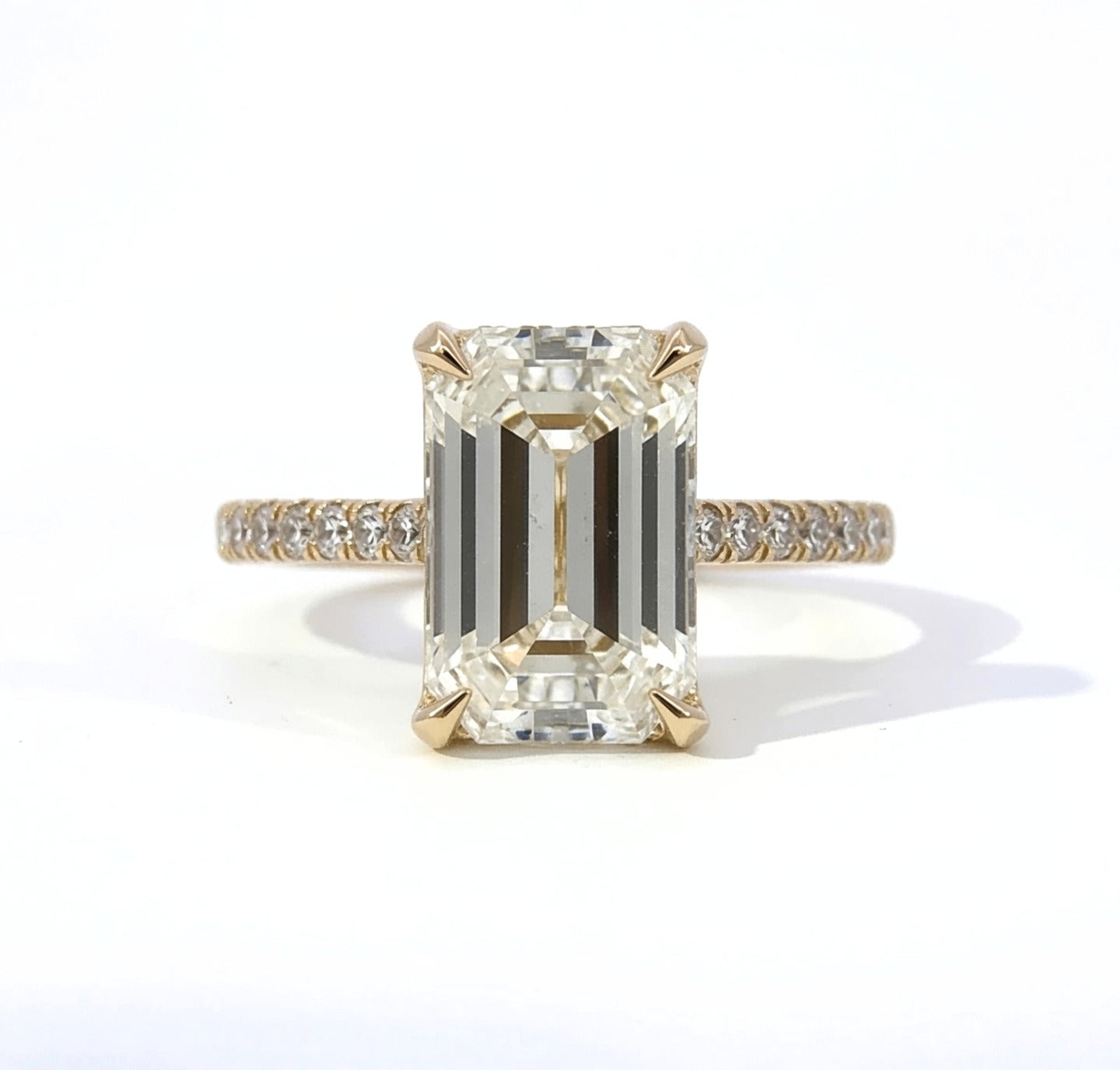 Ara Crown Lab Grown Semi-Mount Engagement Ring