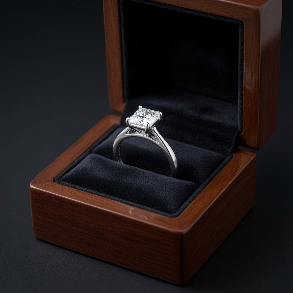 Rigel Solitaire Lab Diamond Engagement Ring