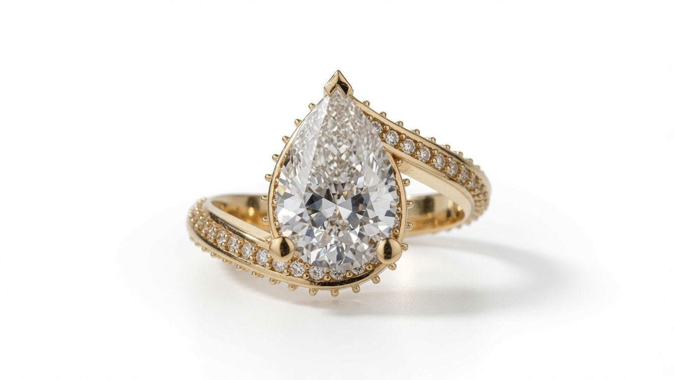 The Ridge Lab Diamond Engagement Ring