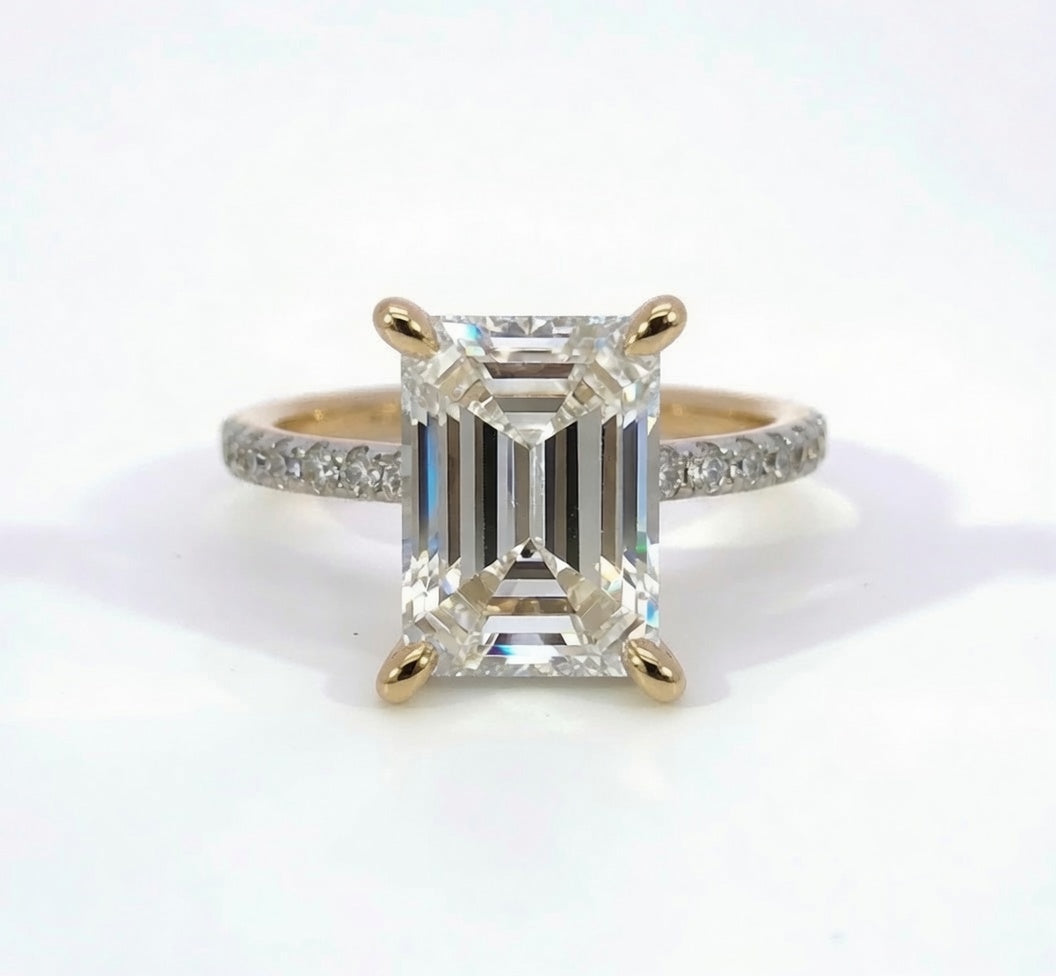 Ara Lab Diamond Semi-Mount Engagement Ring