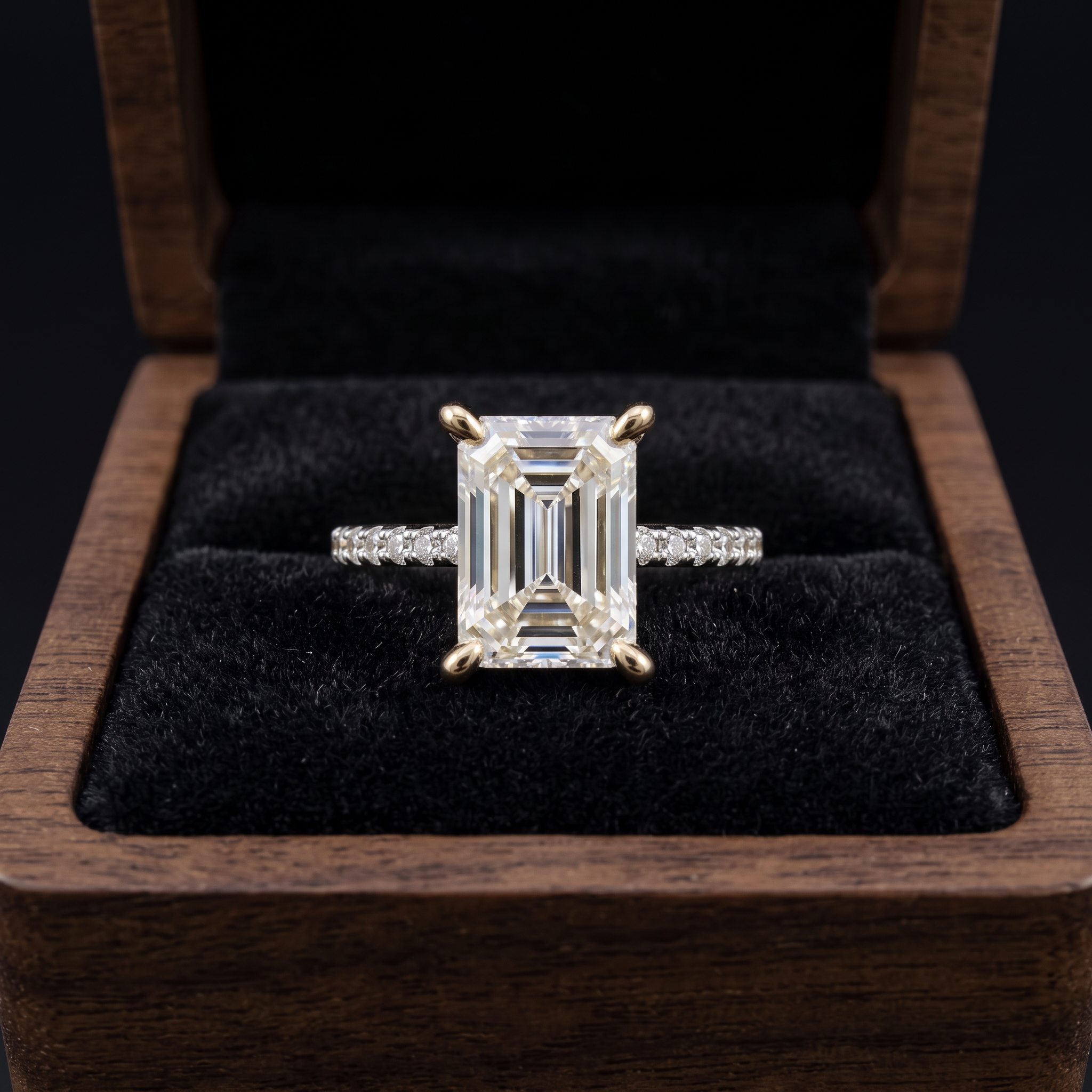 Ara Lab Diamond Semi-Mount Engagement Ring